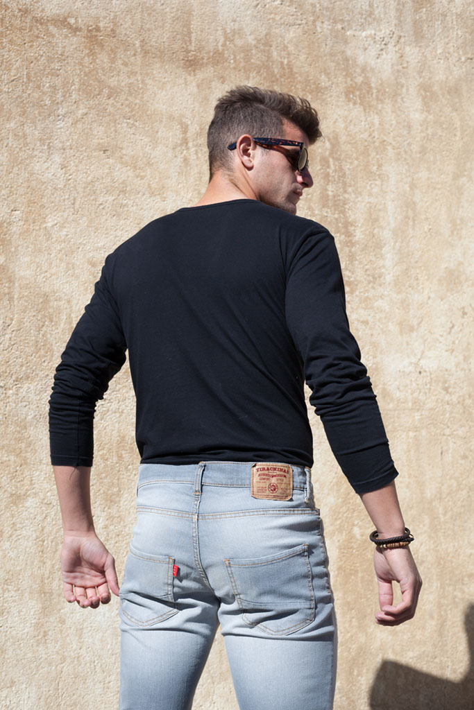 Jeans de hombre. Pantalón cómodo.