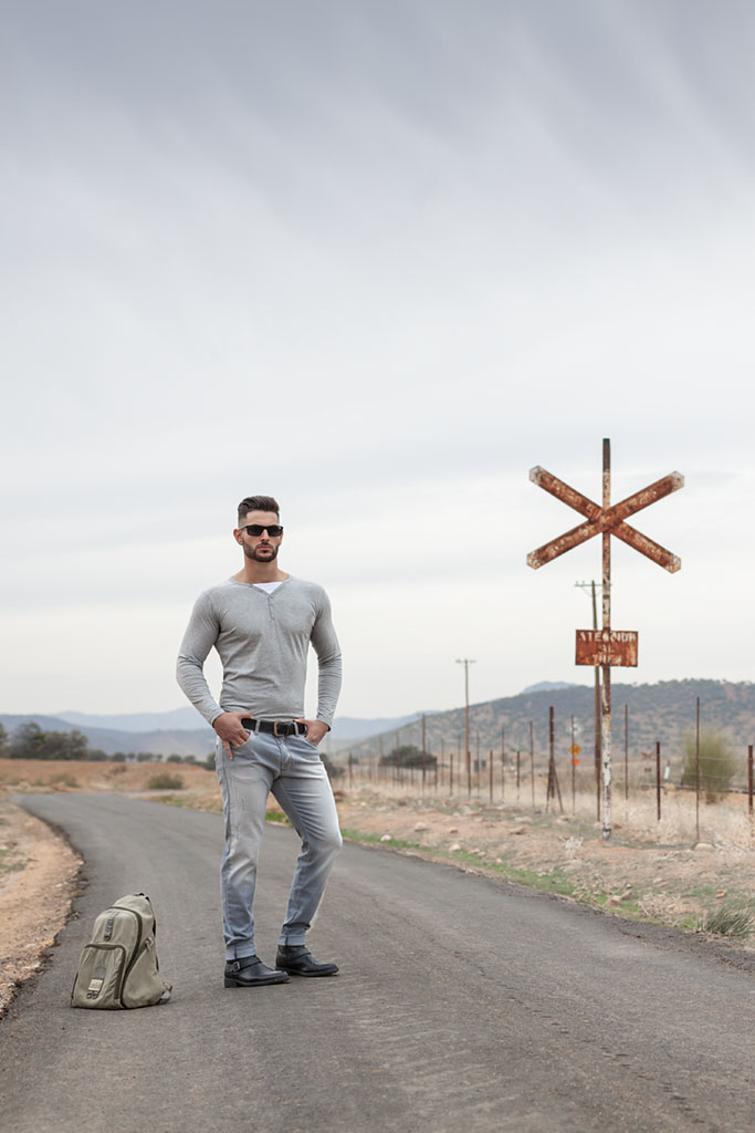 Pantalones vaqueros de calidad para hombre.