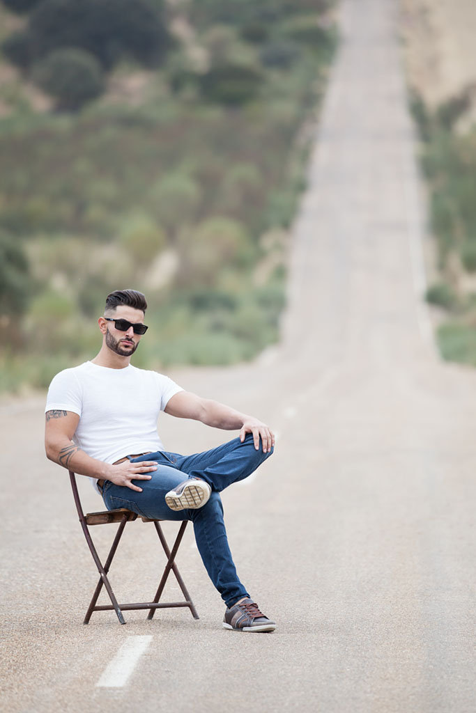 Pantalón tipo Jeans para hombre.