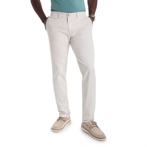 Color beig claro - Pantalón Sport hombre marca TCH tipo chino en colores en Algodón con lycra elástico. Slim fit