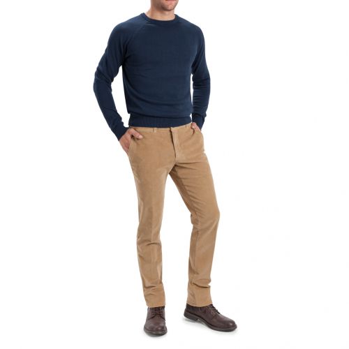 color camel - Comprar Pantalón TCH tipo chino fabricado en Pana fina elástica en España