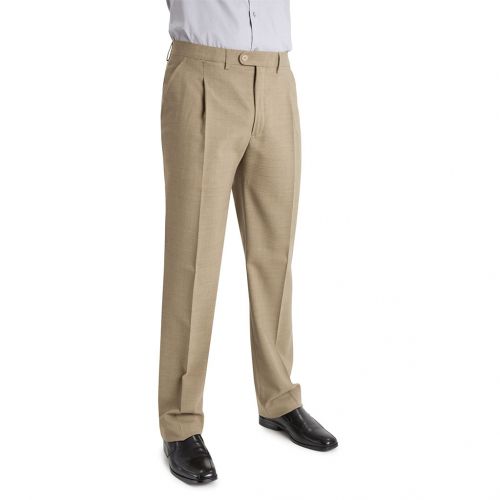 color verde claro - Comprar Pantalón TCH Fresco Verano en Poliester Lana 1 pliegue